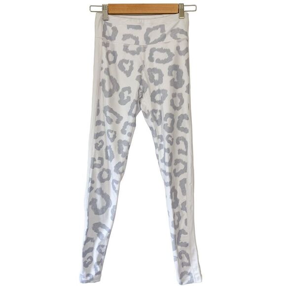 All Fenix Cheetah print sheer panel leggings Sz S - Picture 1 of 3